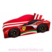 Кровать-машина Ferrari E-2 Элит Viorina-Deko 70x150 мягкий спойлер + подушка + ящик