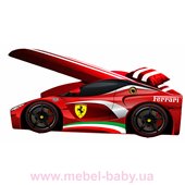 Кровать-машина Ferrari E-2 Элит Viorina-Deko 70x150 мягкий спойлер + подушка + газовый механизм