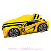 Кровать-машина Lamborghini E-3 Элит Viorina-Deko 70х150 мягкий спойлер + подушка + ящик