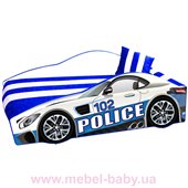 Кровать-машина MC E-8 Police Элит Viorina-Deko 70х150 мягкий спойлер + подушка + газовый механизм