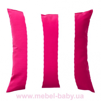 Мягкая розовая подушка для кровати-машинки Элит Viorina-Deko 70х150
