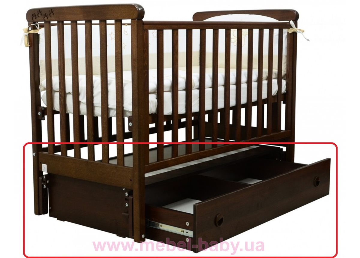 Ящик с маятниковым механизмом ЛД-12 лапки орех Верес