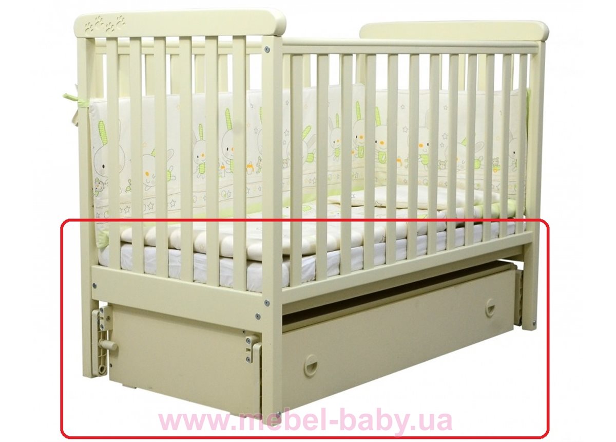 Ящик с маятниковым механизмом ЛД-12 лапки слоновая кость Верес