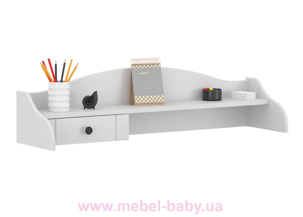 5014_Секретер RE 120 П/Л Royal Grey Meblik