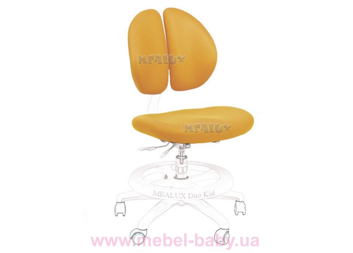 Чехол KY ткань желтая однотонная для кресел Duo-Kid ( Y-616 )