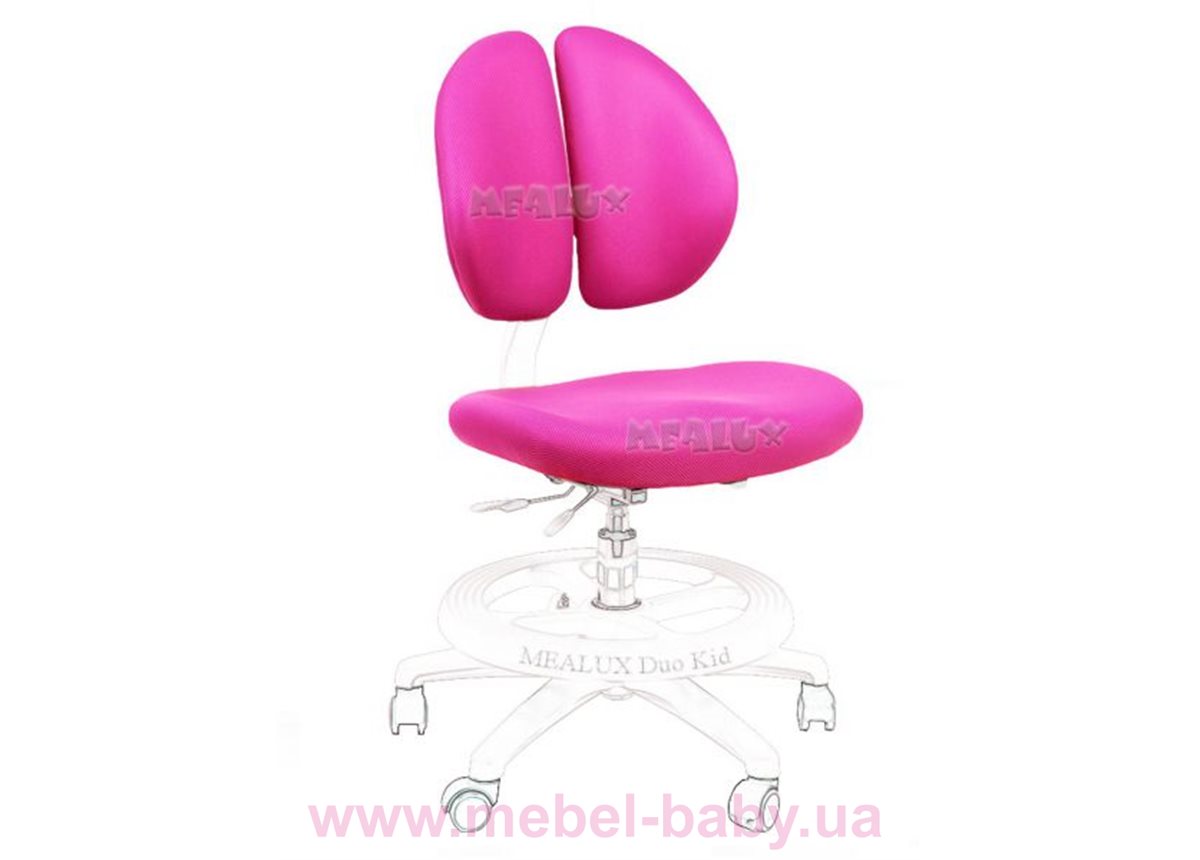 Чехол KP ткань розовая однотонная для кресел Duo-Kid ( Y-616 )