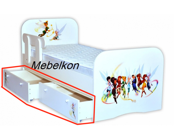 Ящики к кровати стандарт Феи MebelKon