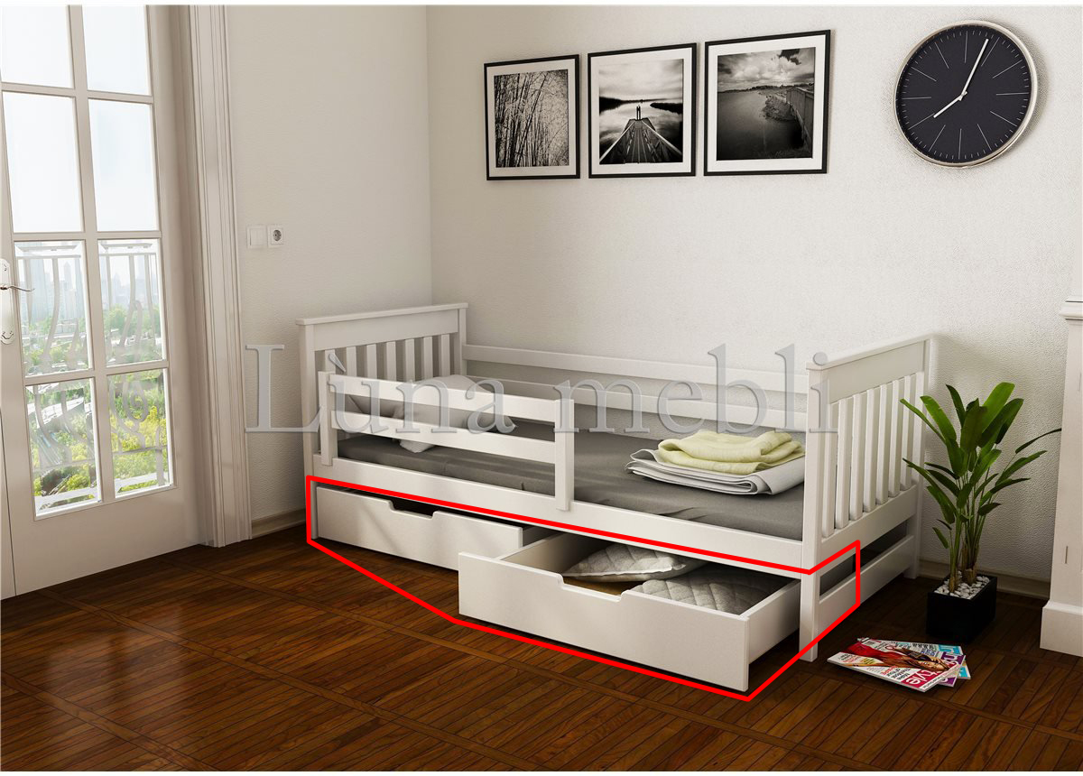 Ящики к кровати-диванчик Адель (масcив) Луна