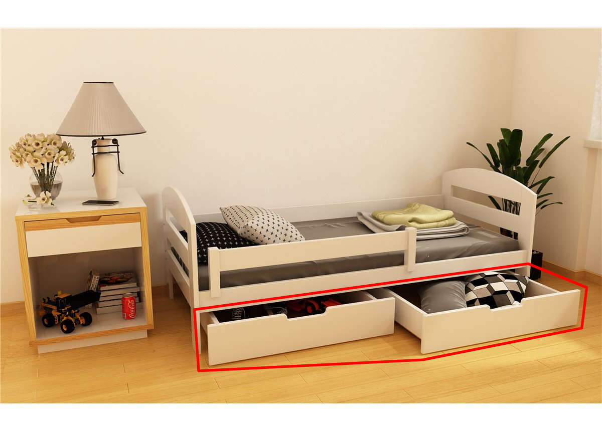 Ящики к кровати-диванчик Винни (масcив) Луна