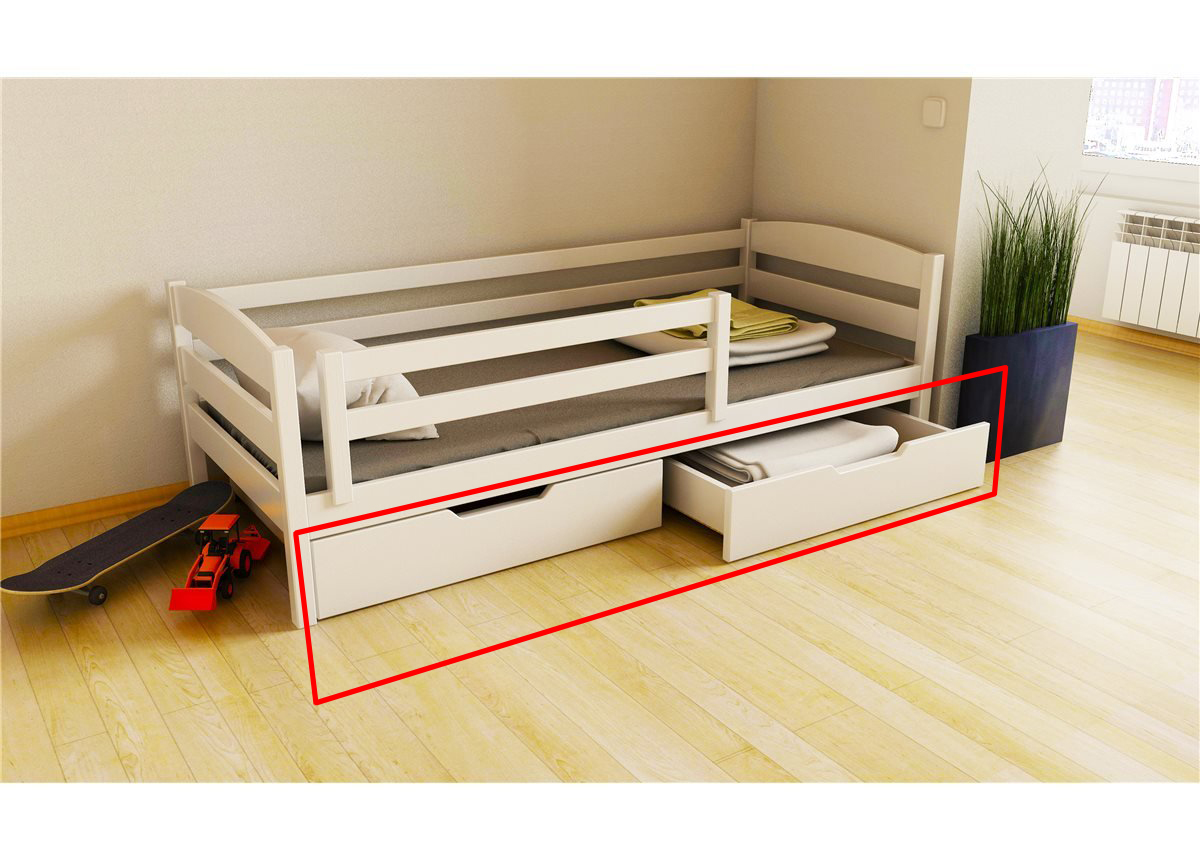 Ящики к кровати-диванчик Хюго (масcив) Луна