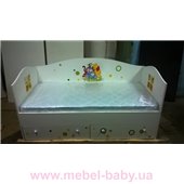 Кроватка домик Винни 2 с ящиком MebelKon 160x80