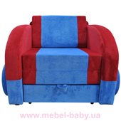 Раскладное детское кресло машинка багги для мальчика Ribeka 