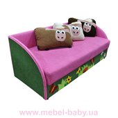 Детский диванчик с нишей и веселыми аппликациями мультик 4 Ribeka 