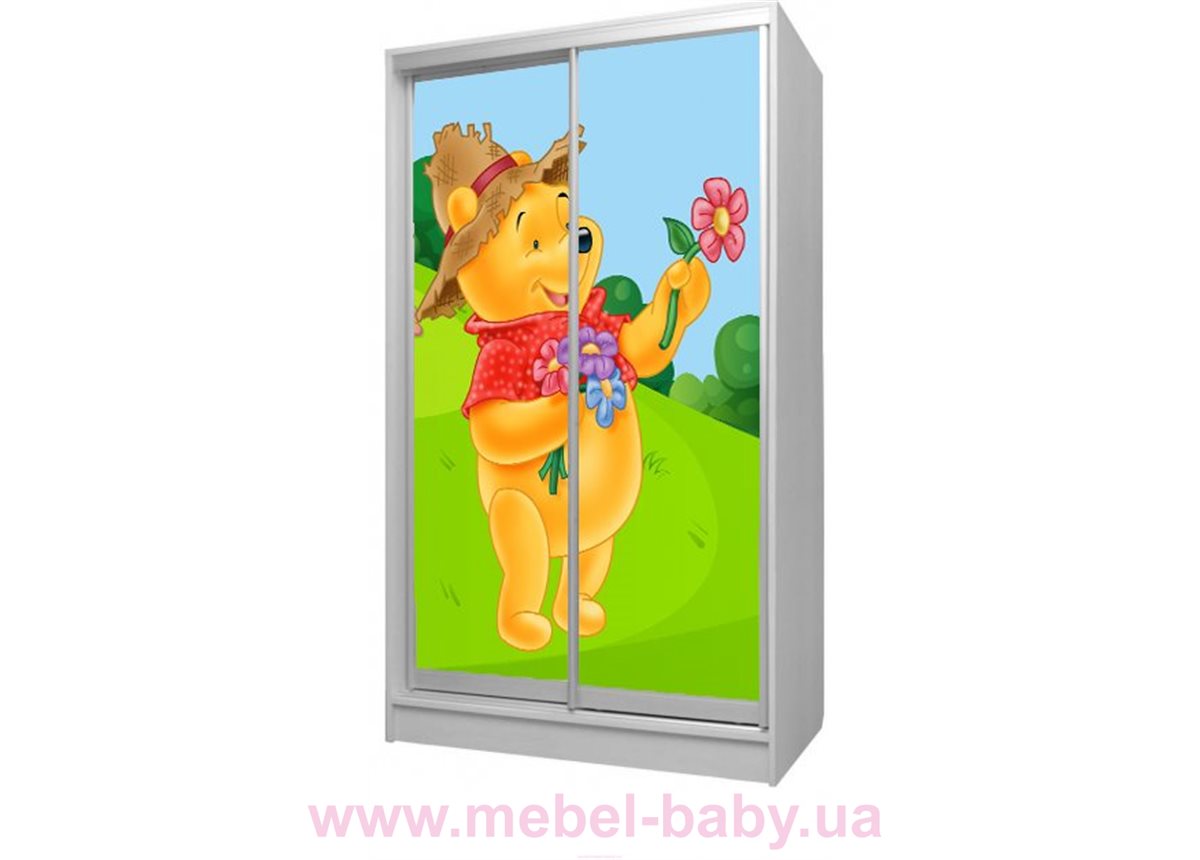 Шкаф-купе Винни 17 Viorina-Deko 1200 серый