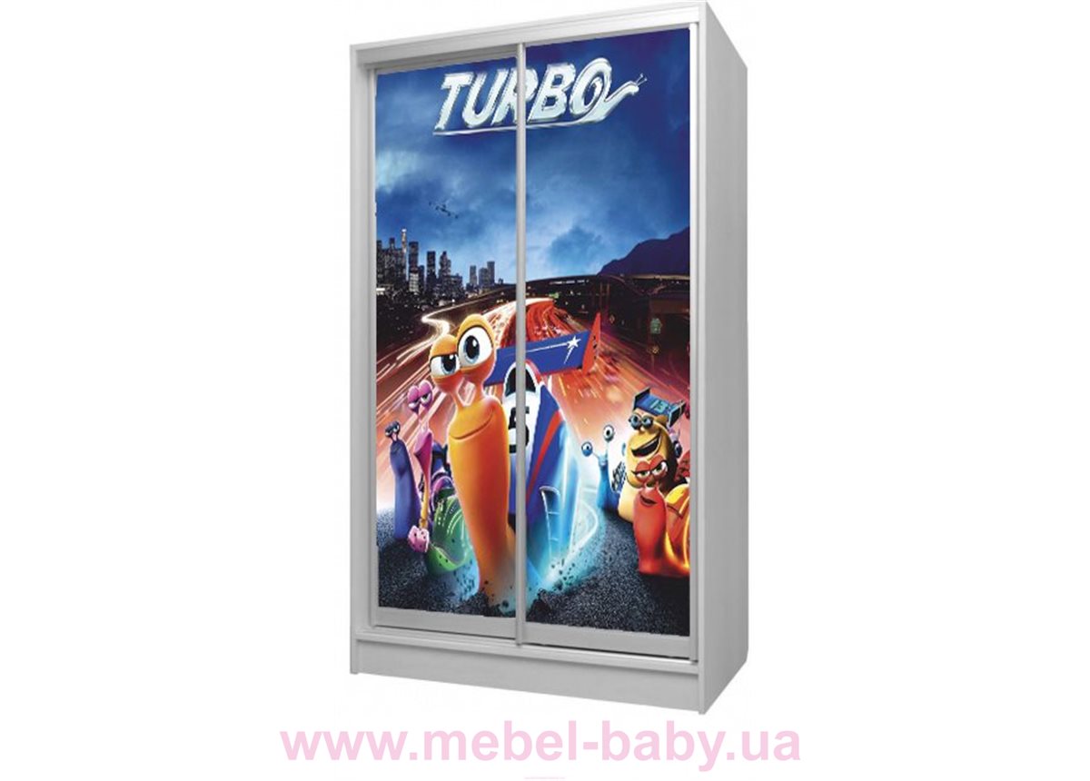 Шкаф-купе Турбо 11 Viorina-Deko 1200 серый