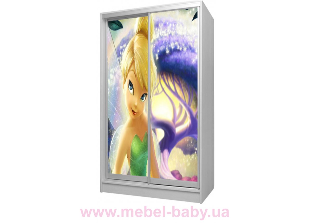 Шкаф-купе Динь-Динь 27 Viorina-Deko 1200 серый