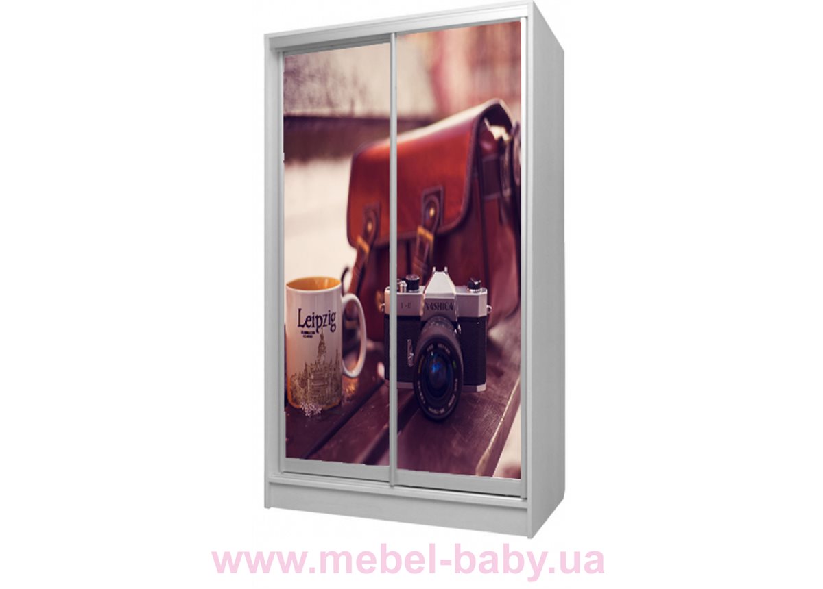 Шкаф-купе 32 Viorina-Deko 1200 серый