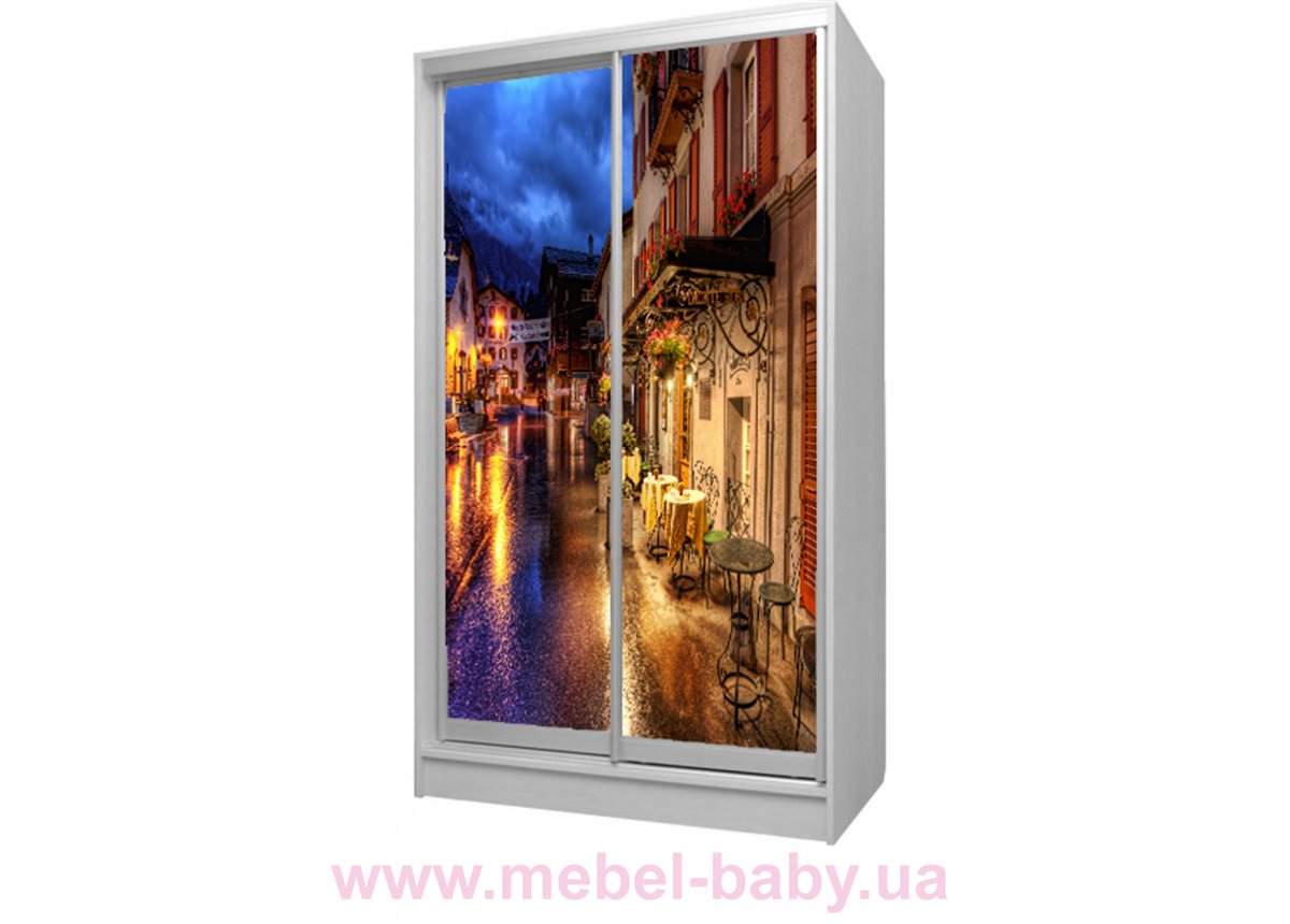 Шкаф-купе 35 Viorina-Deko 1200 серый