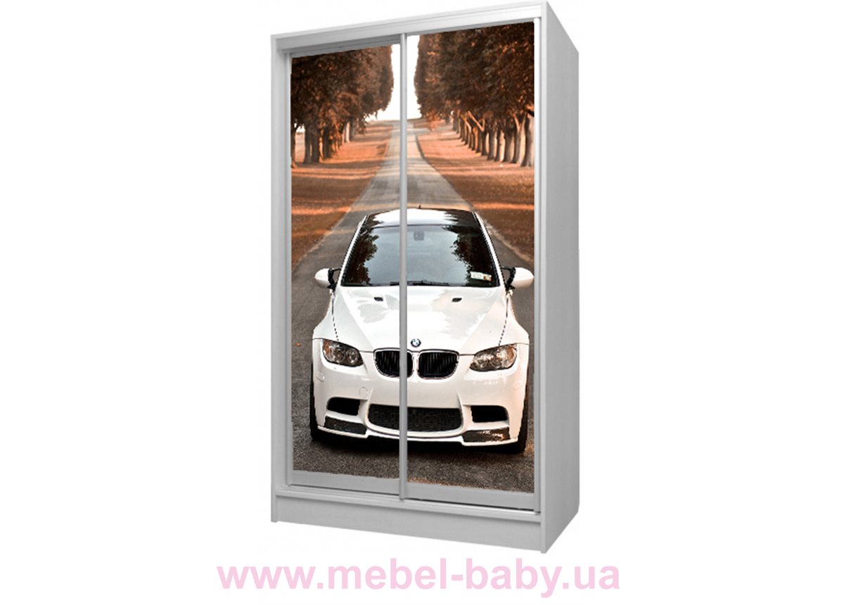 Шкаф-купе Авто 44 Viorina-Deko 1200 серый