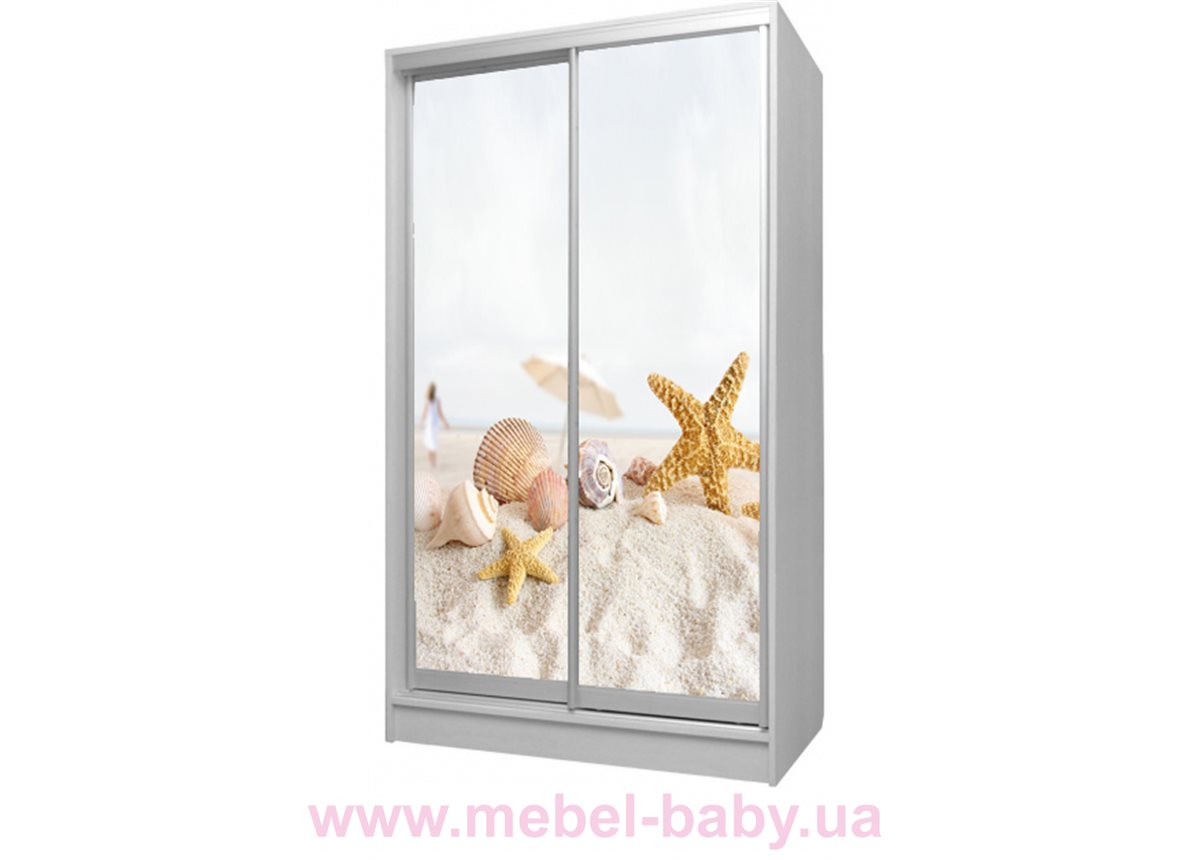 Шкаф-купе 49 Viorina-Deko 1200 серый