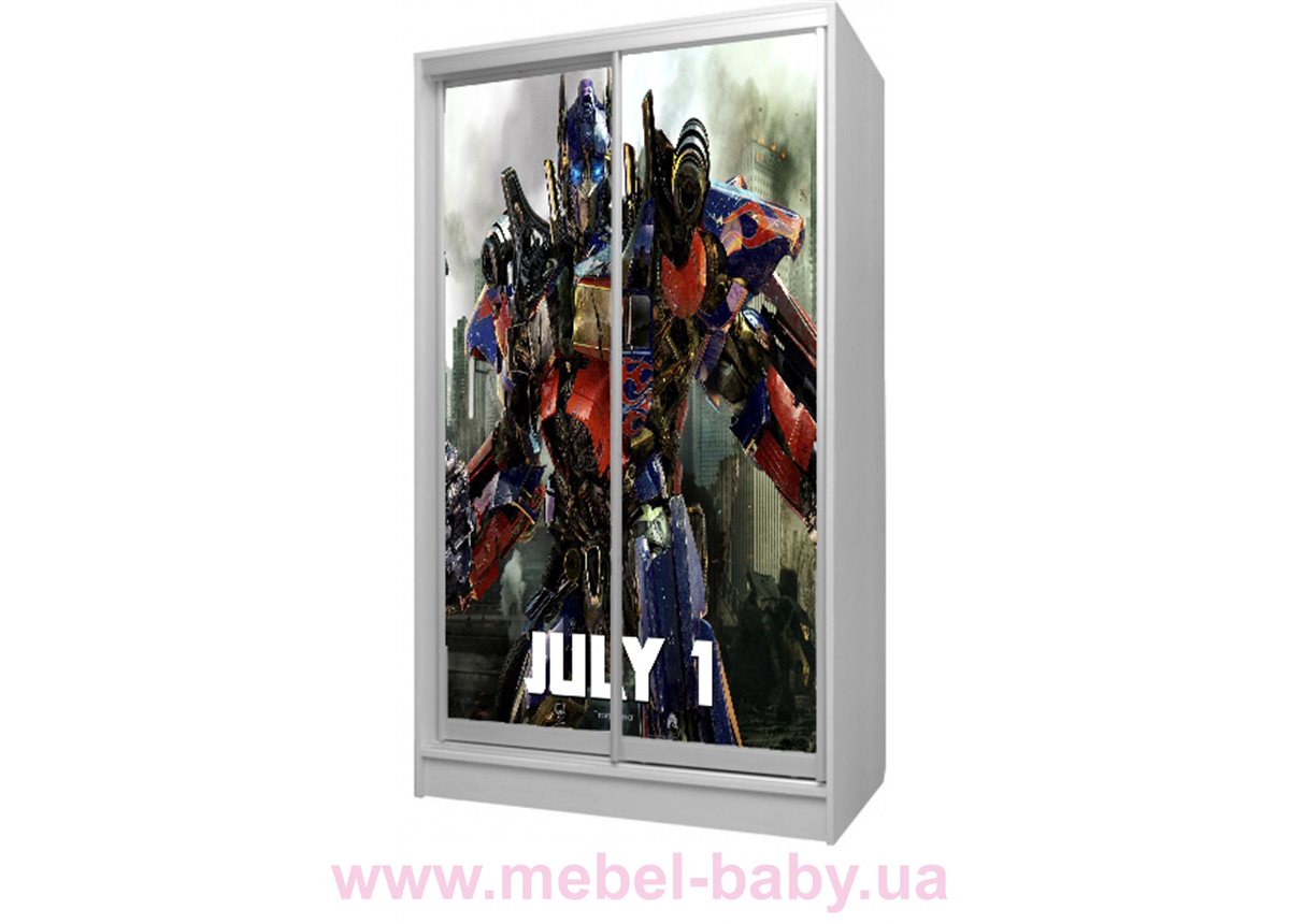 Шкаф-купе 56 Viorina-Deko 1200 серый