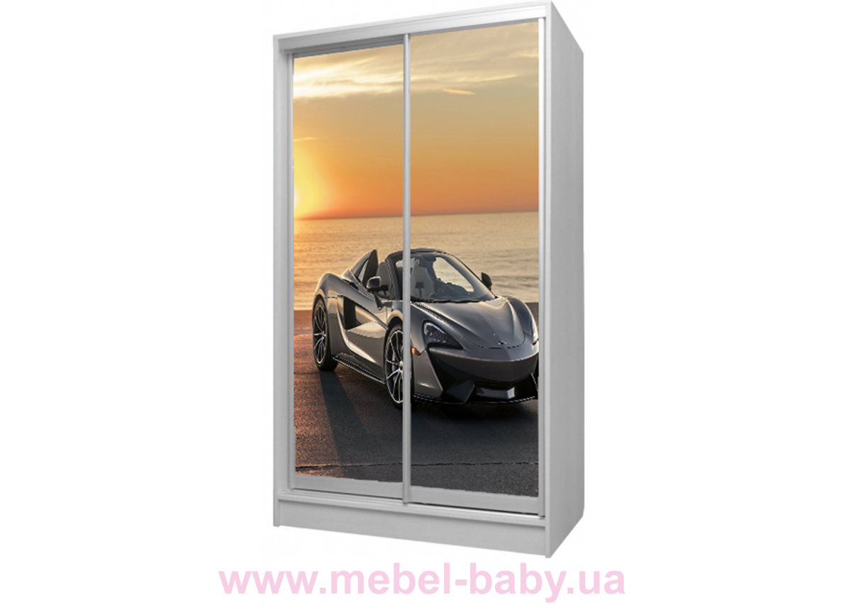 Шкаф-купе Авто 72 Viorina-Deko 1200 серый