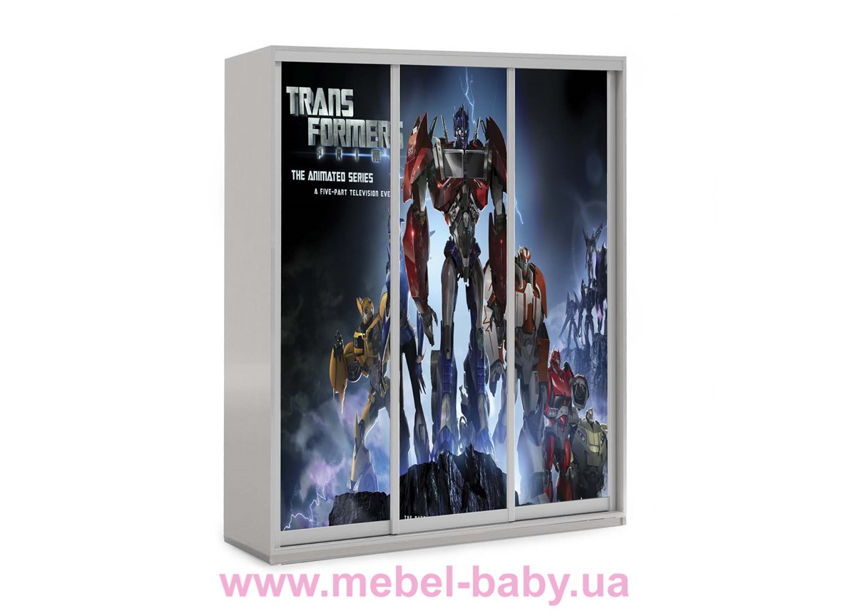 Шкаф-купе Трансформер 22 Viorina-Deko 1600 серый