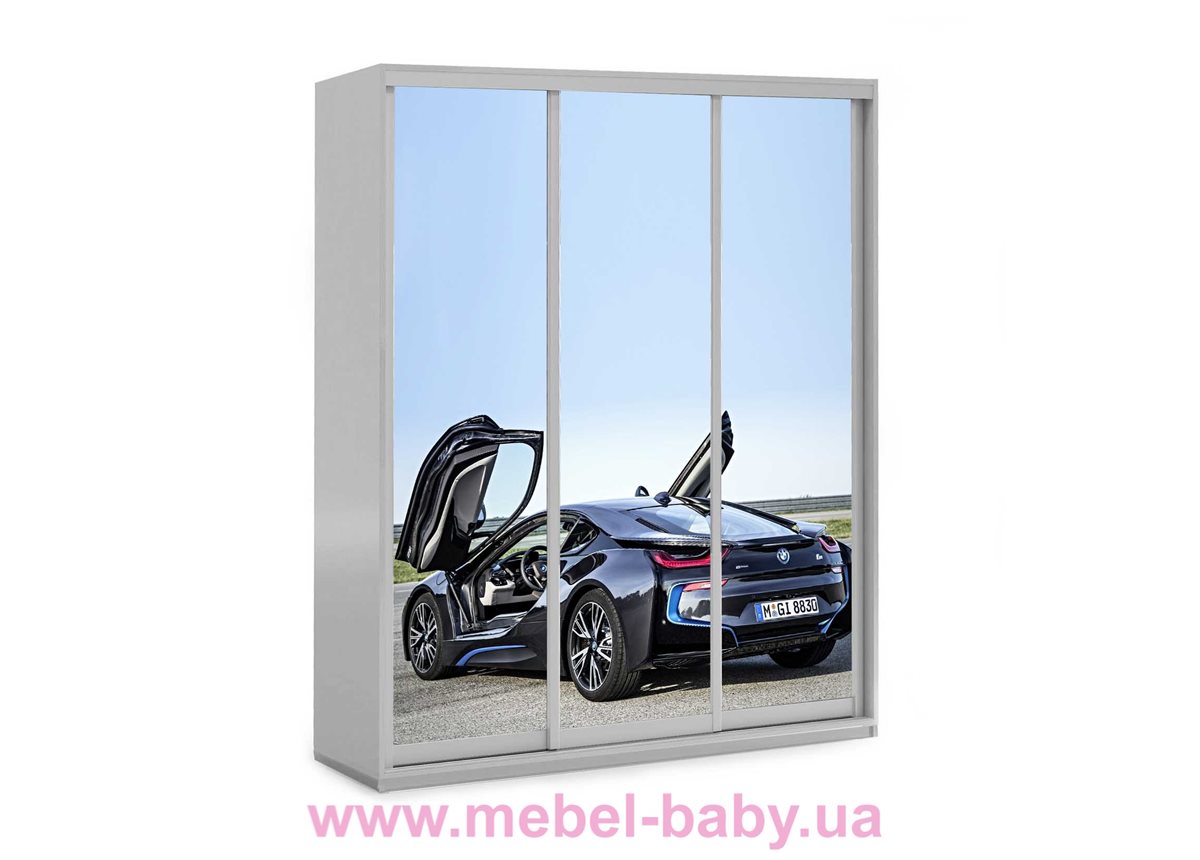 Шкаф-купе С автомобилем 31 Viorina-Deko 1600 серый