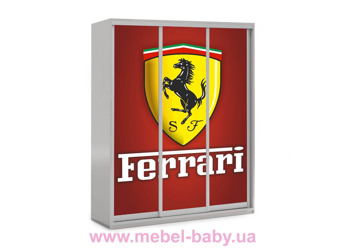 Шкаф-купе Ferrari 34 Viorina-Deko 1600 серый