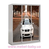 Шкаф-купе Автомобиль BMW 44 Viorina-Deko 1600 серый