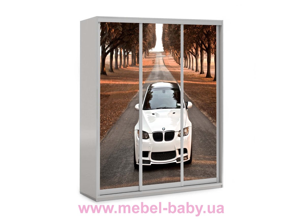 Шкаф-купе Автомобиль BMW 44 Viorina-Deko 1600 серый