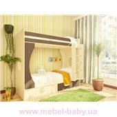 Детская двухъярусная кровать (а19) Мерабель 80x190