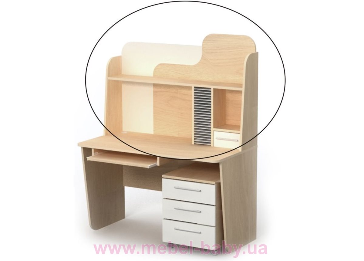 Надстройка на стол M-09-1 Briz 1250 дуб родос