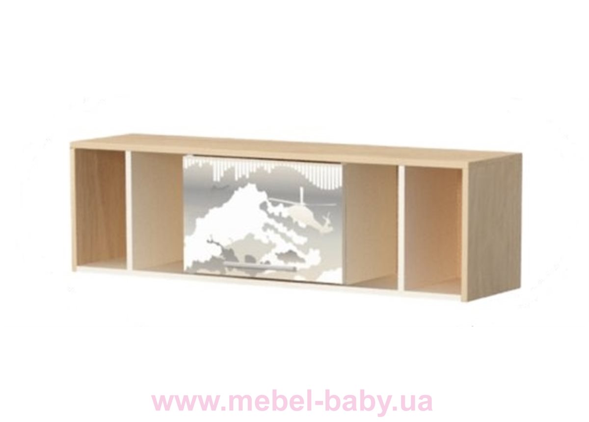 Полка навесная M-19 Briz 1250 дуб родос