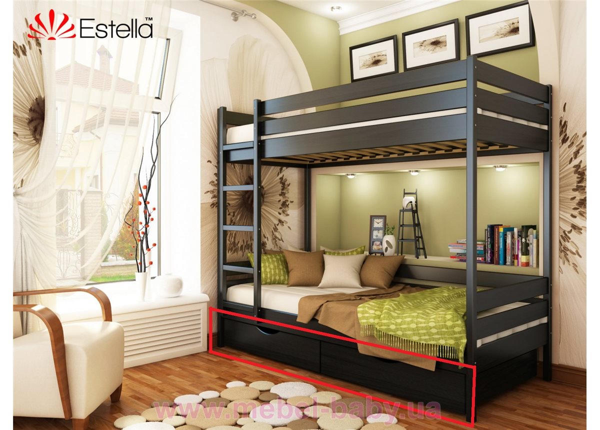 ФАСАД для ящика Дуэт/Нота массив бука Эстелла