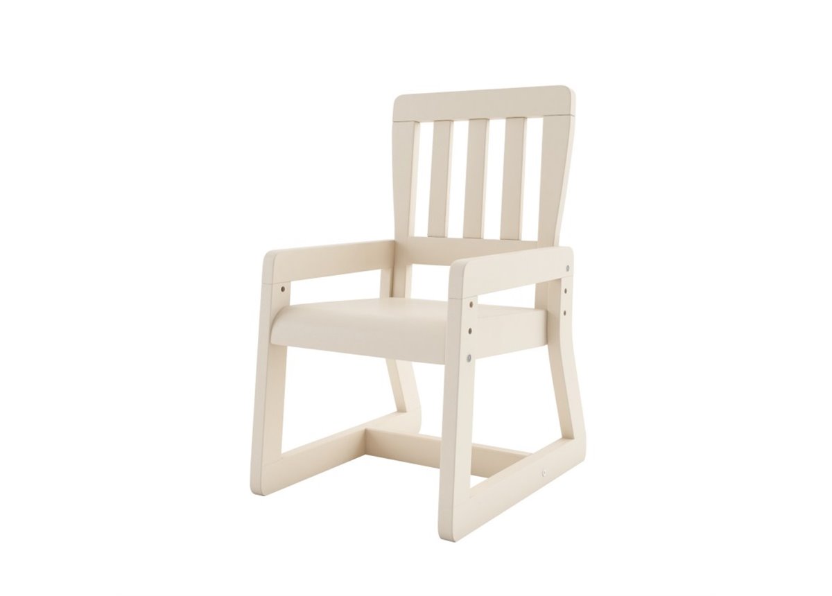 287_Стульчик Ergo белый