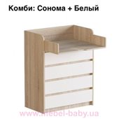 Пеленальный комод ForYou Fmebel 800