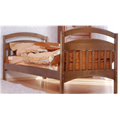 Кровать одноярусная «Арина» с задней перегородкой