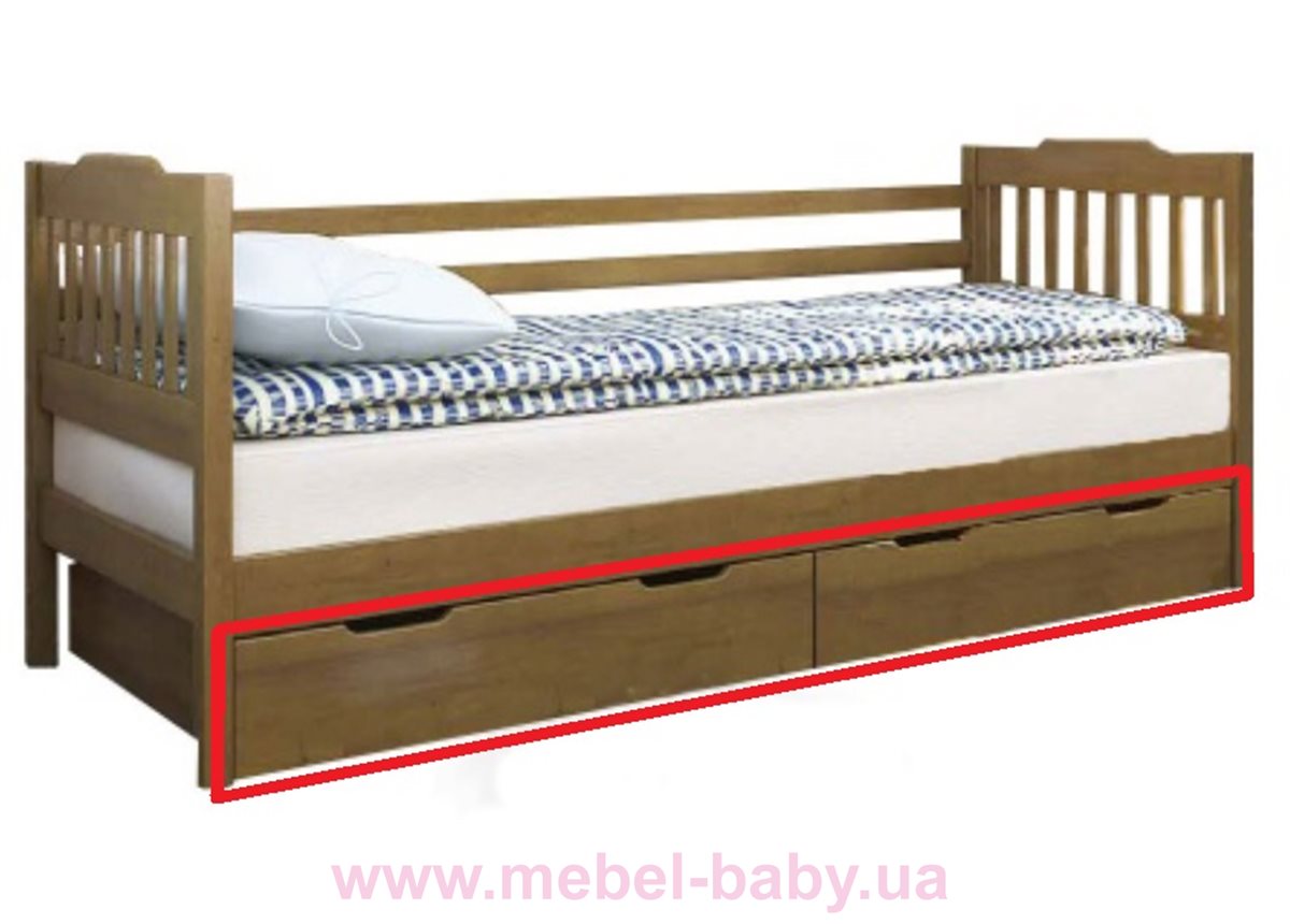 Ящик для одноярусной кровати "Ева" (2шт.)