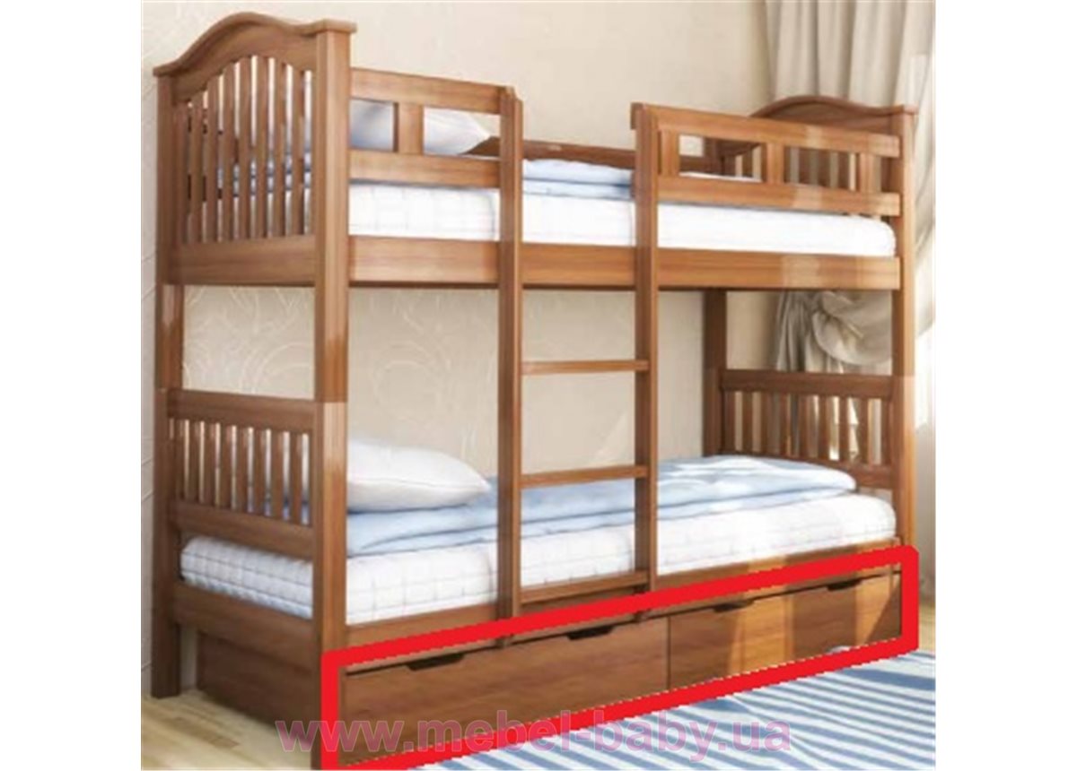 Ящик для двухъярусной кровати "Максим" (2шт.)