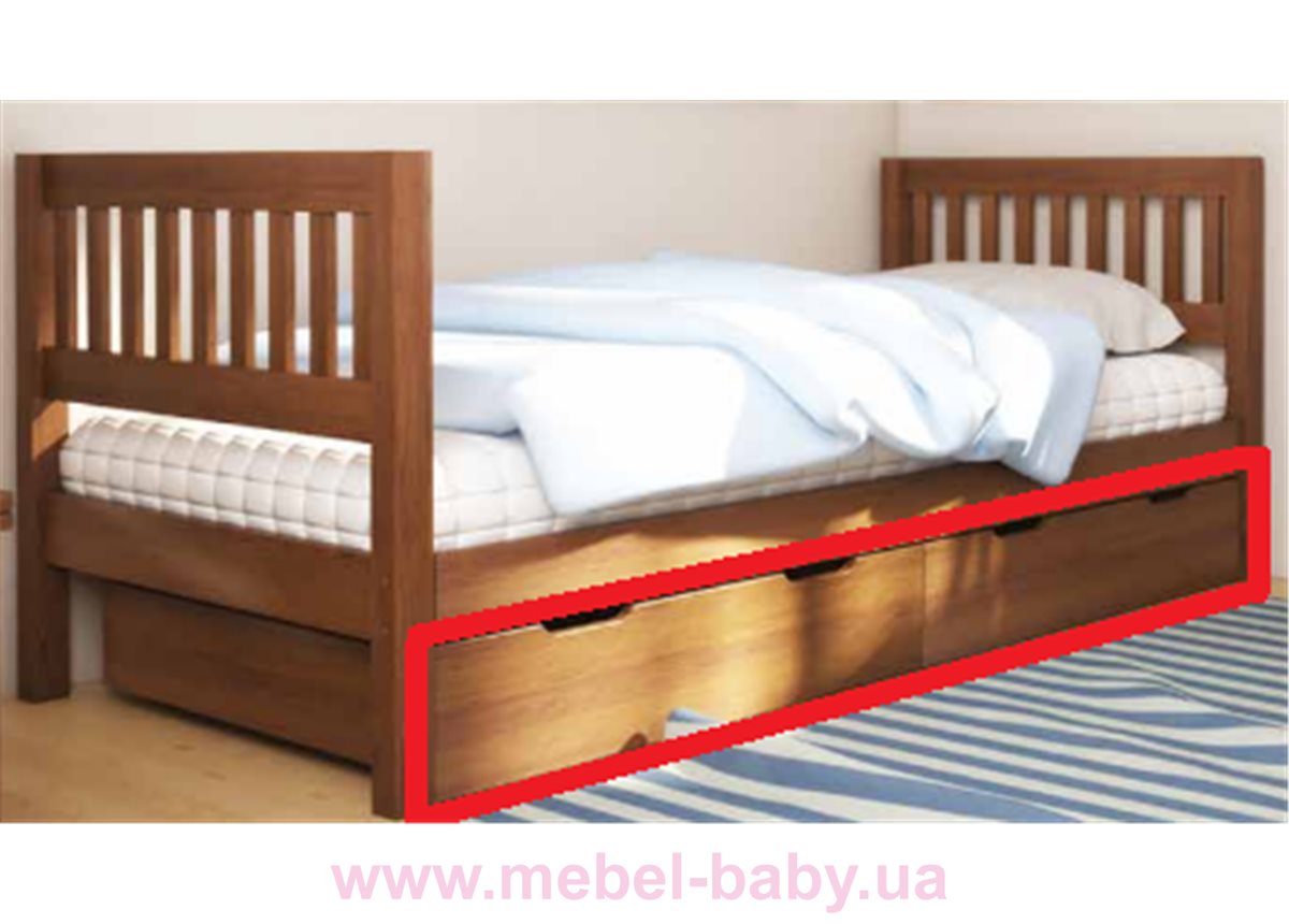 Ящик для одноярусной кровати "Максим" (2шт.)