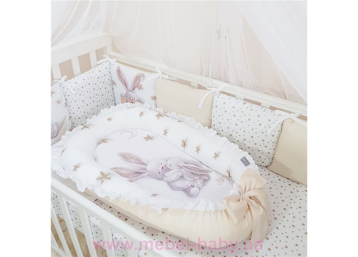 Кокон Magic Зайка Маленькая Соня 65х30 золото
