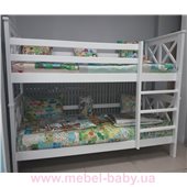 Двухъярусная кровать Лея 80х190 
