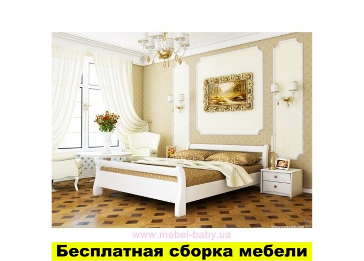 Кровать Диана 120х200 щит бука Эстелла