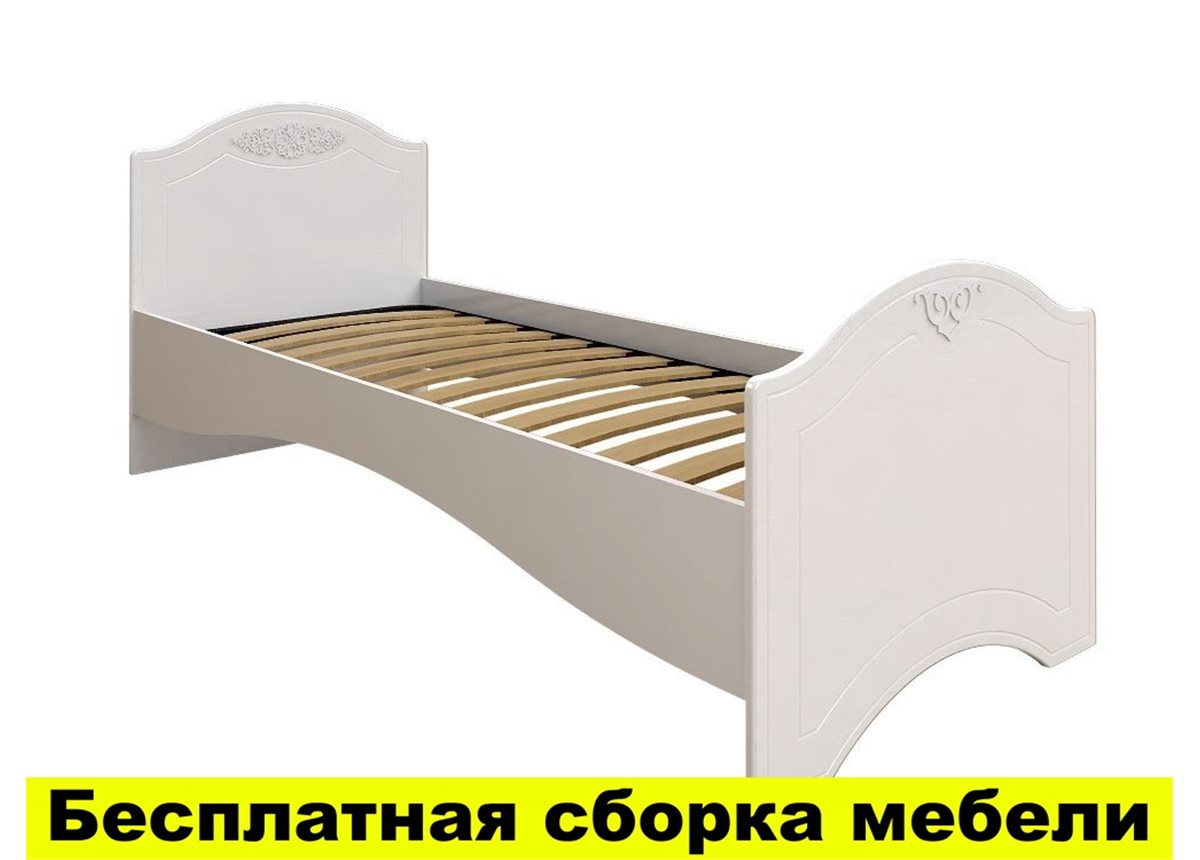 Кровать без ламелей Ассоль АС-09 Санти Мебель 90x190/200
