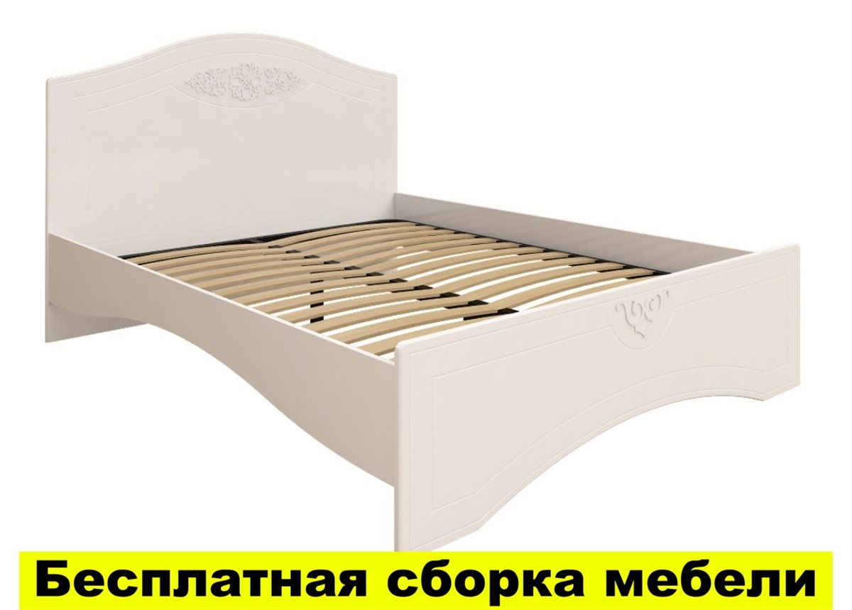 Кровать без ламелей Ассоль АС-11 Санти Мебель 120x190/200
