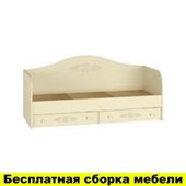 Кровать Ассоль Premium АС-10 Санти Мебель 80x200 бежевый