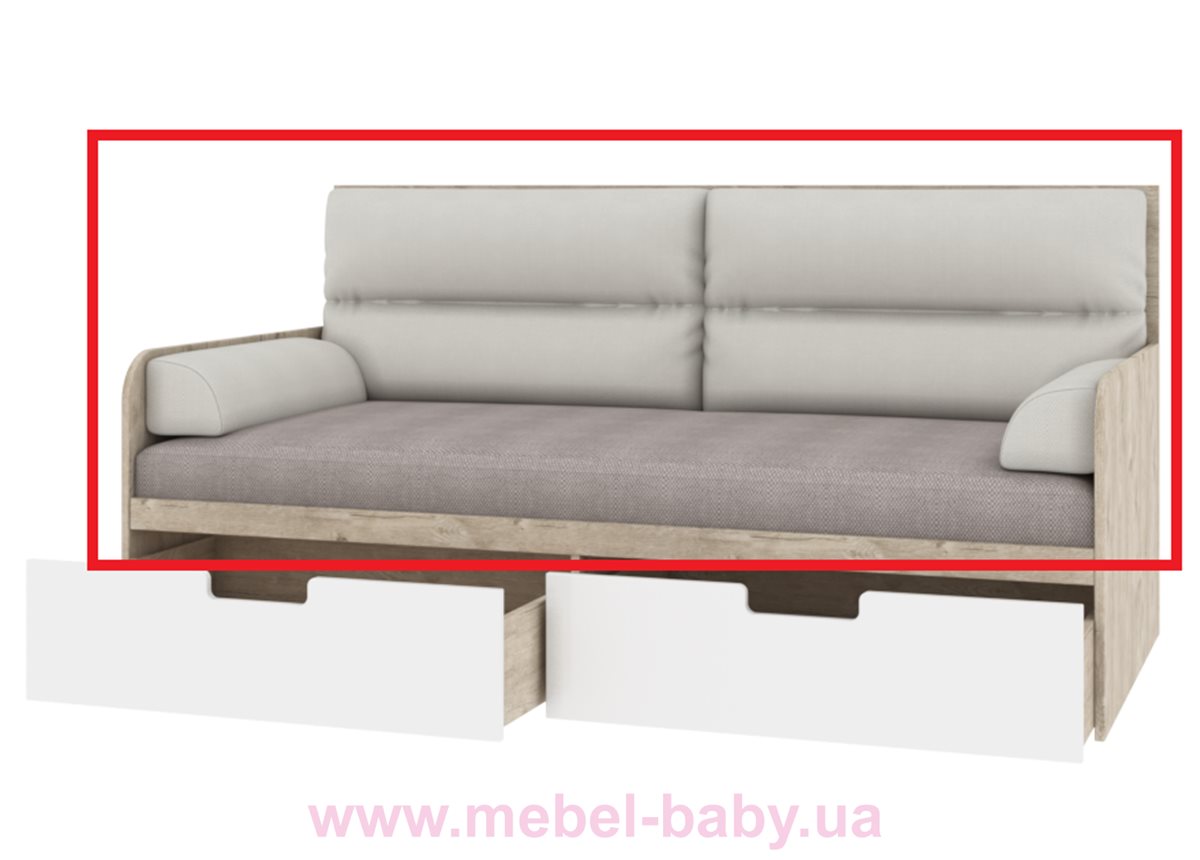 Мягкая часть к кровати диванчику Е-L-010 Экстрим Эдисан 90x190