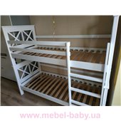 Двухъярусная кровать Лея 80х190 