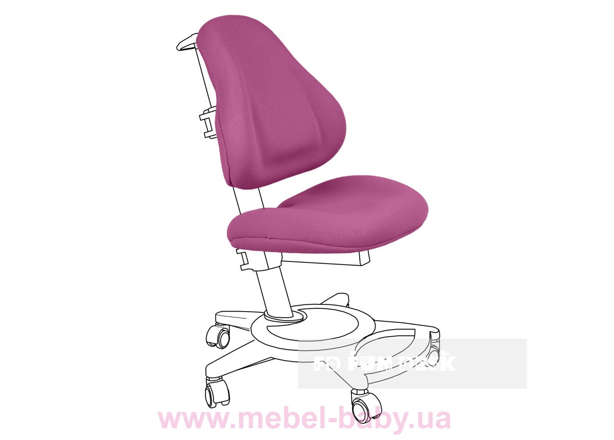 Чехол для кресла Bravo Chair cover Violet FUNDESK